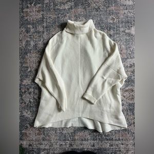 White tunic turtleneck